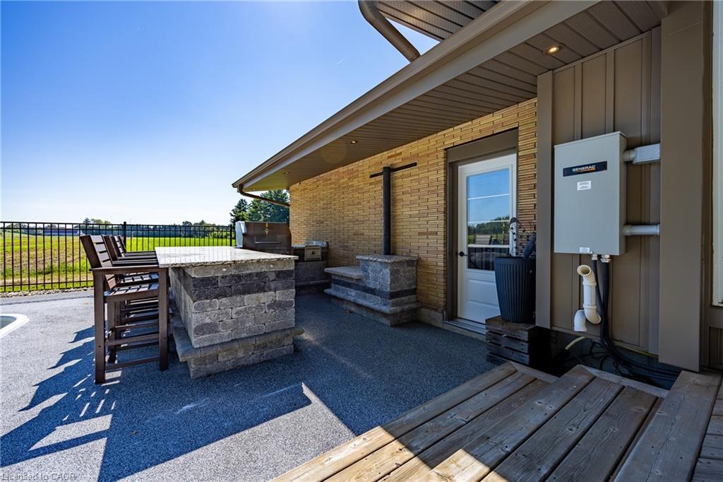 1750 Turkey Point Road, Simcoe, ON - Outdoor With Deck Patio Veranda With Exterior