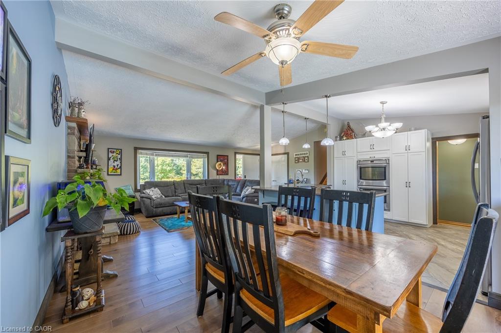 1750 Turkey Point Road, Simcoe, ON - Indoor Photo Showing Dining Room