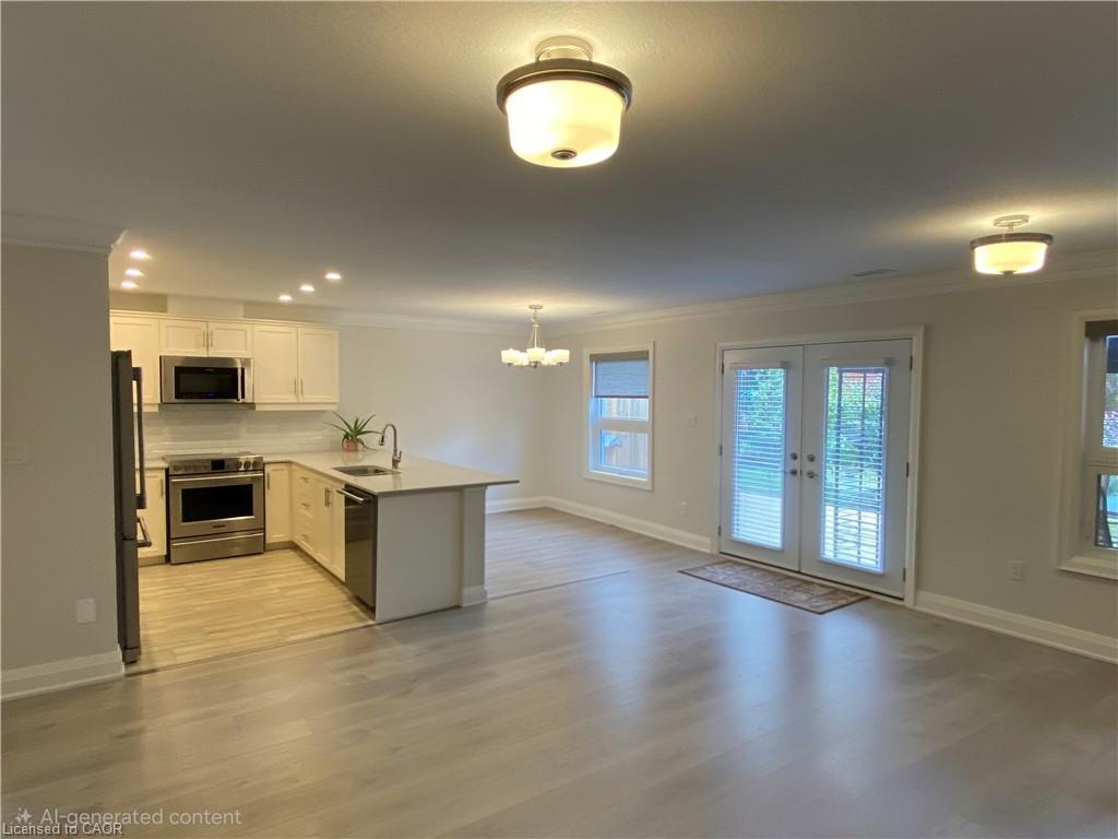 21 Bishop Sherlock Lane, Hamilton, ON - Indoor Photo Showing Kitchen