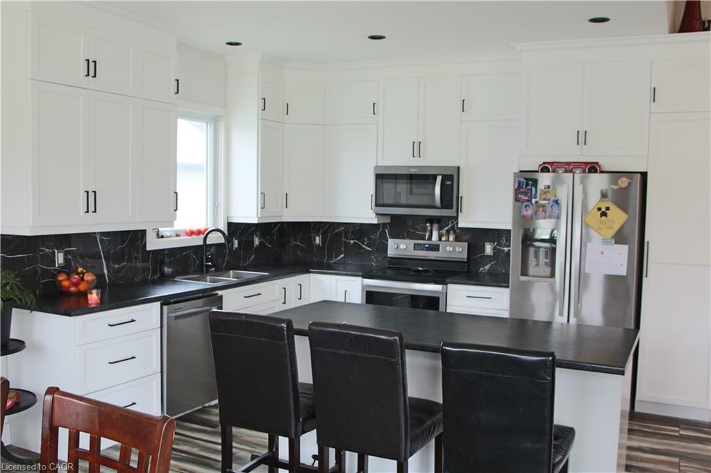 38812 Vienna Street, Varna, ON - Indoor Photo Showing Kitchen With Double Sink