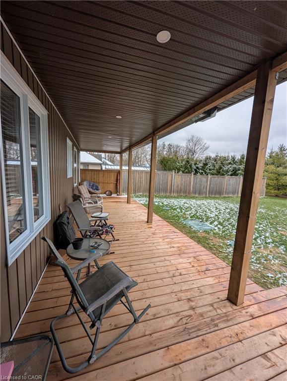 38812 Vienna Street, Varna, ON - Outdoor With Deck Patio Veranda With Exterior