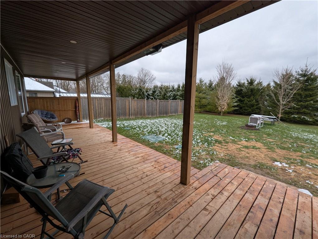38812 Vienna Street, Varna, ON - Outdoor With Deck Patio Veranda With Exterior