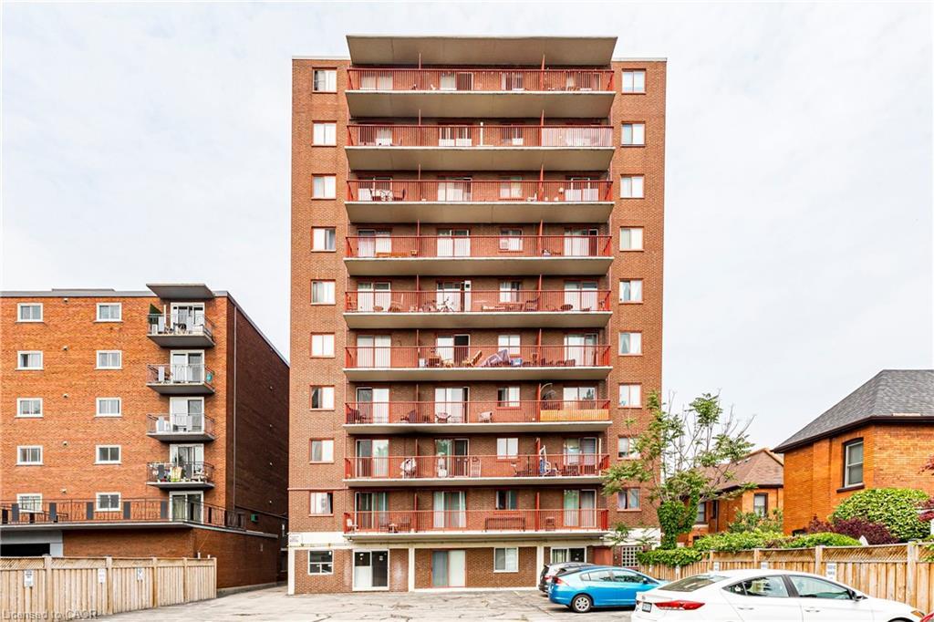 902-141 Catharine Street S, Hamilton, ON - Outdoor With Balcony With Facade