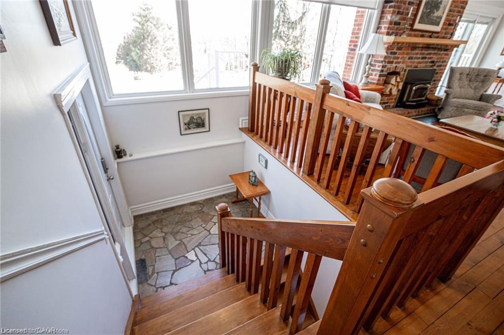 5086 Walkers Line, Burlington, ON - Indoor Photo Showing Other Room With Fireplace