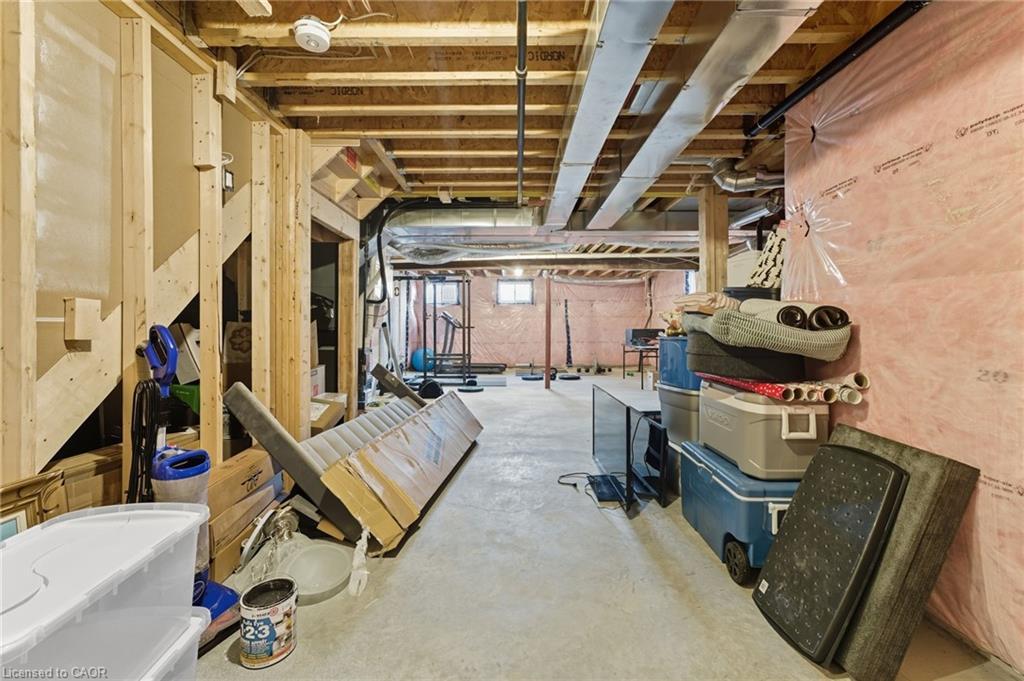 872 Sobeski Avenue, Woodstock, ON - Indoor Photo Showing Basement
