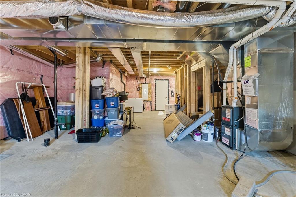 872 Sobeski Avenue, Woodstock, ON - Indoor Photo Showing Basement