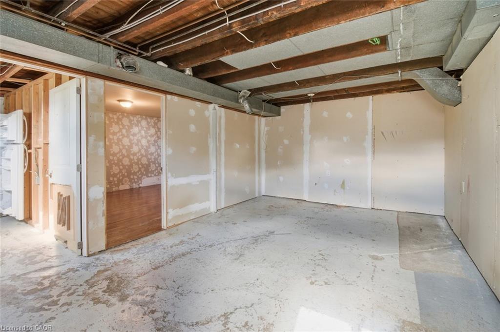 118 Morton Street, Thorold, ON - Indoor Photo Showing Basement