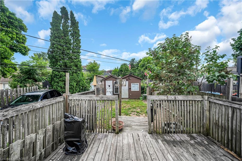 1256 Cannon Street E, Hamilton, ON - Outdoor With Deck Patio Veranda With Exterior