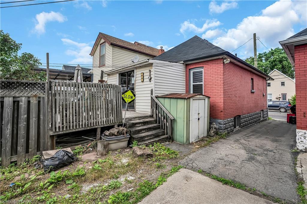 1256 Cannon Street E, Hamilton, ON - Outdoor With Deck Patio Veranda With Exterior