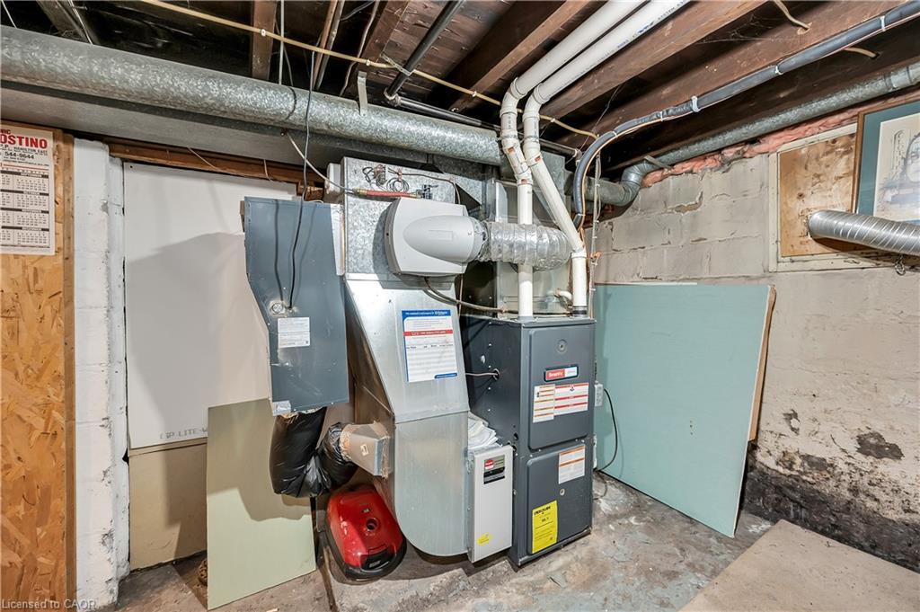 1256 Cannon Street E, Hamilton, ON - Indoor Photo Showing Basement