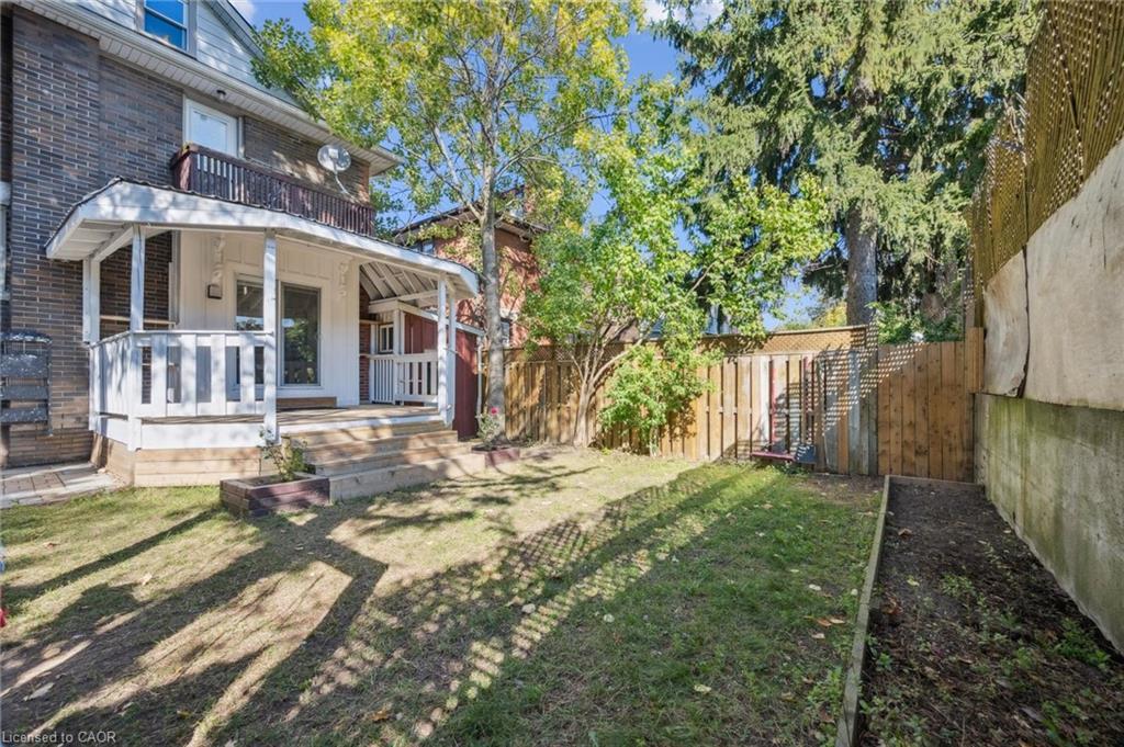 405 Wellington Street N, Kitchener, ON - Outdoor With Deck Patio Veranda