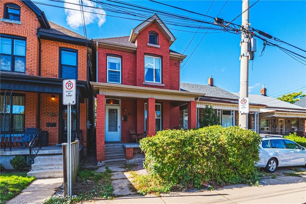 215 Mary Street, Hamilton, ON - Outdoor With Deck Patio Veranda With Facade