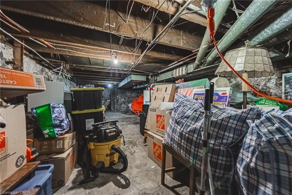 215 Mary Street, Hamilton, ON - Indoor Photo Showing Basement