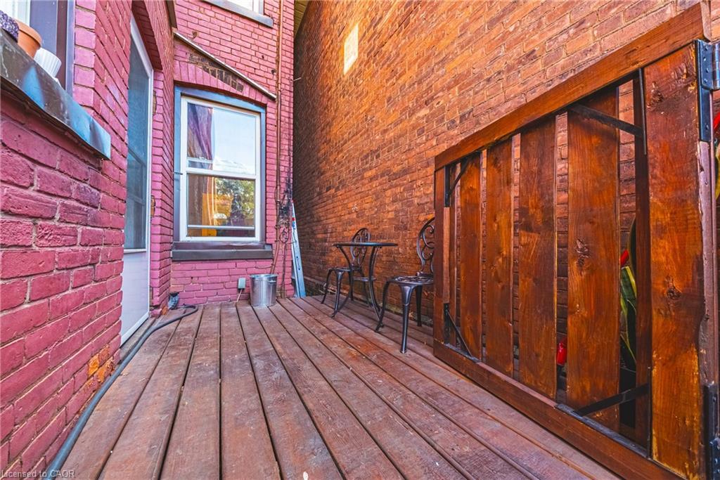 215 Mary Street, Hamilton, ON - Outdoor With Deck Patio Veranda With Exterior