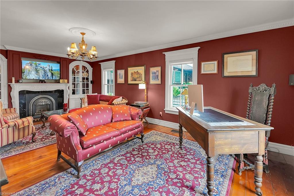 3289 Saint Paul Avenue, Niagara Falls, ON - Indoor Photo Showing Other Room With Fireplace