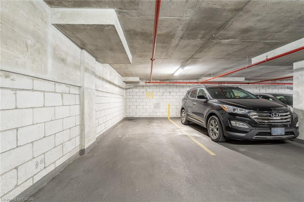 709-36 James Street S, Hamilton, ON - Indoor Photo Showing Garage