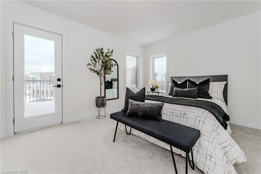A4-15 Stauffer Woods Trail, Kitchener, ON - Indoor Photo Showing Bedroom