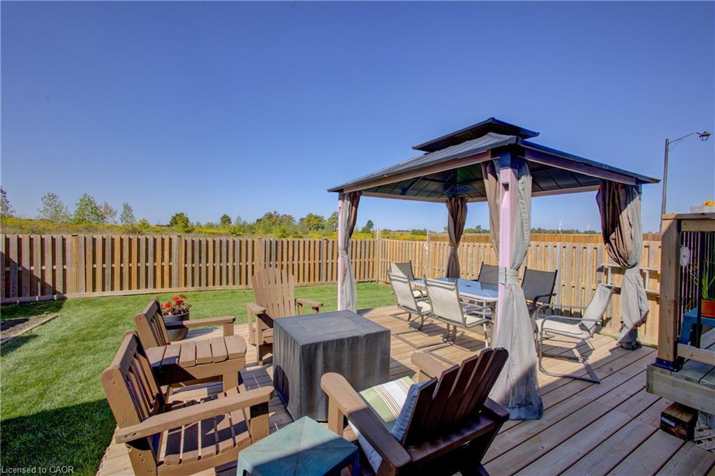 42 Jenkins Street, Grand Valley, ON - Outdoor With Deck Patio Veranda