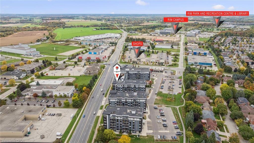 516-251 Northfield Drive E, Waterloo, ON - Outdoor With View
