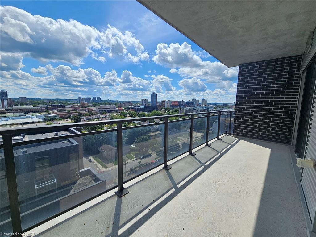 1501-318 Spruce Street, Waterloo, ON - Outdoor With Balcony With View