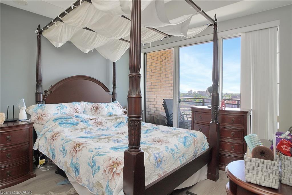 1501-318 Spruce Street, Waterloo, ON - Indoor Photo Showing Bedroom
