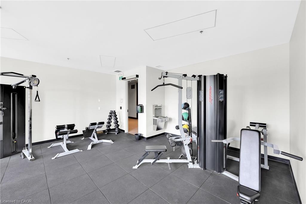301-121 Highway 8, Stoney Creek, ON - Indoor Photo Showing Gym Room