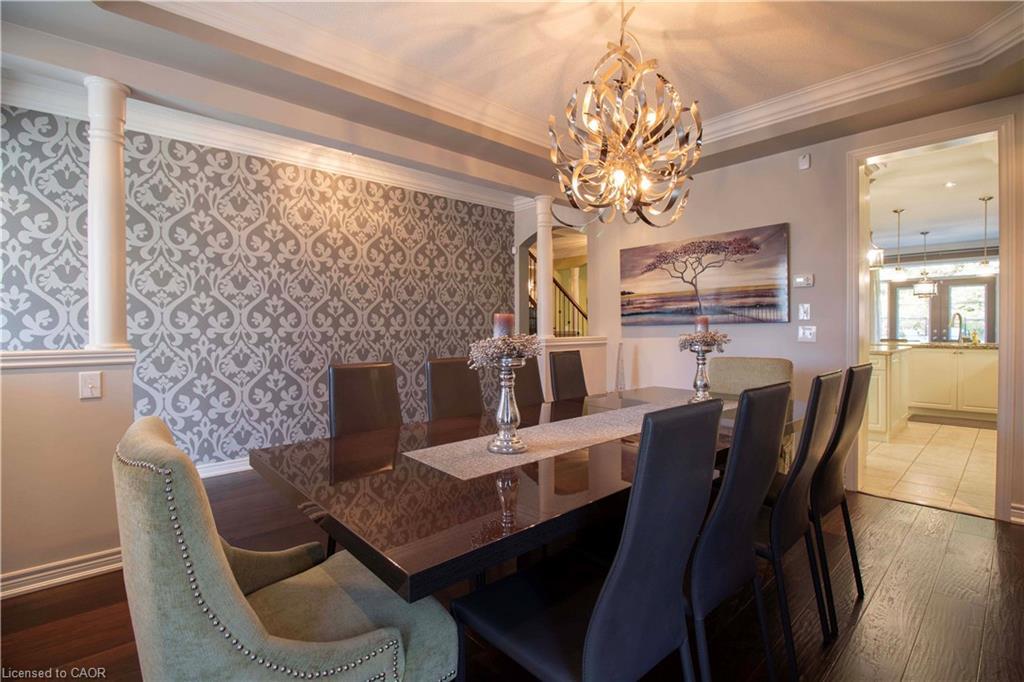 80 Sutherland Crescent, Ancaster, ON - Indoor Photo Showing Dining Room