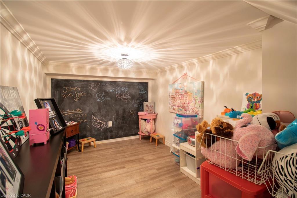 80 Sutherland Crescent, Ancaster, ON - Indoor Photo Showing Other Room With Fireplace