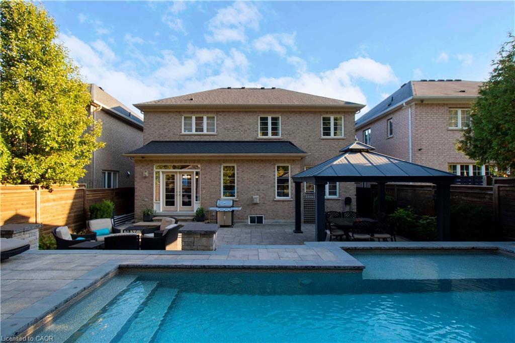 80 Sutherland Crescent, Ancaster, ON - Outdoor With In Ground Pool