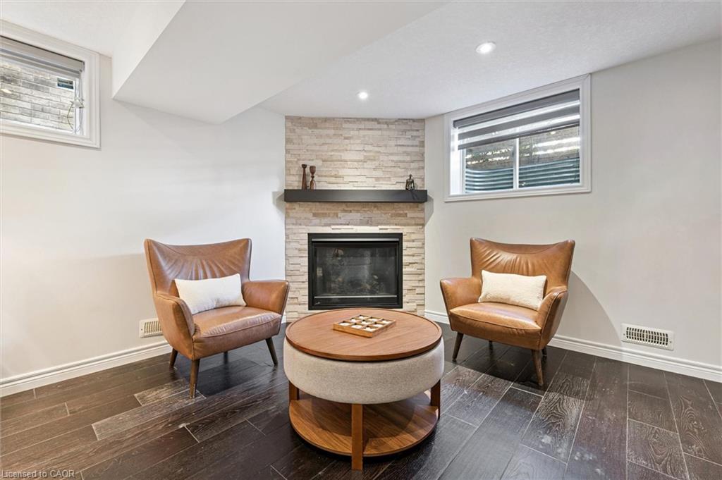 38 Baxter Drive, Guelph, ON - Indoor Photo Showing Other Room With Fireplace