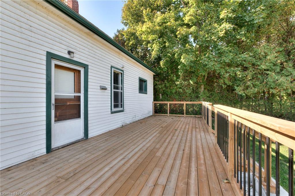 21 Huron Road, Mitchell, ON - Outdoor With Deck Patio Veranda With Exterior