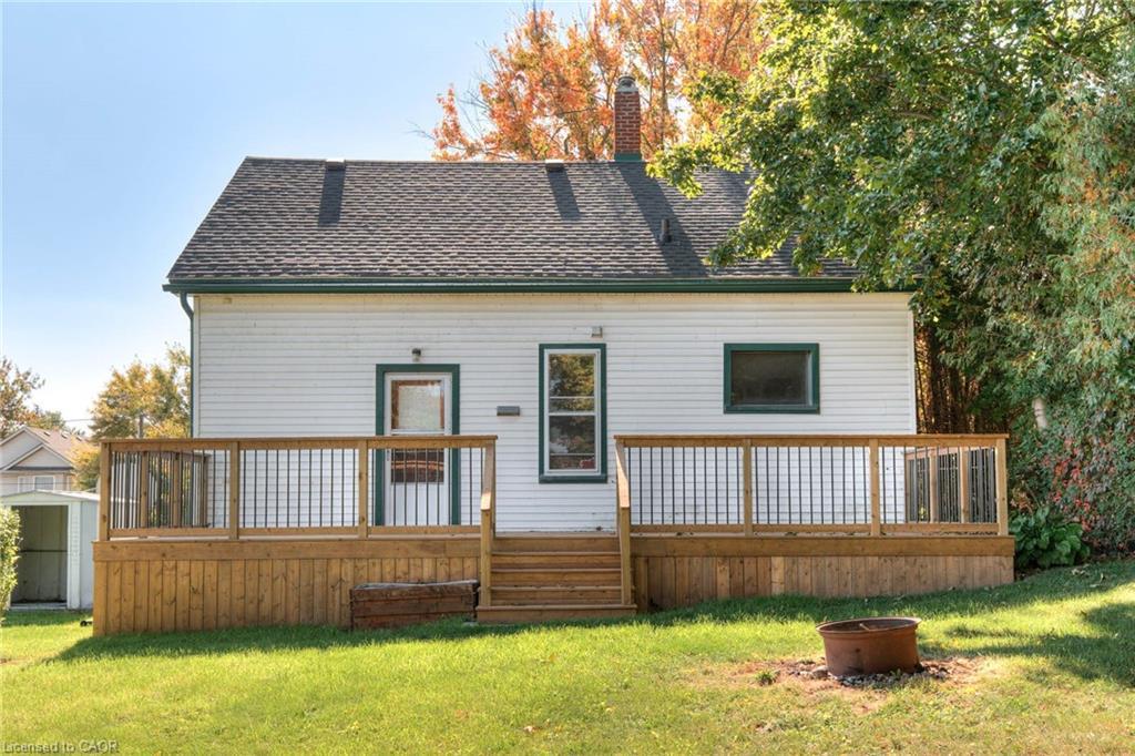 21 Huron Road, Mitchell, ON - Outdoor With Deck Patio Veranda With Exterior