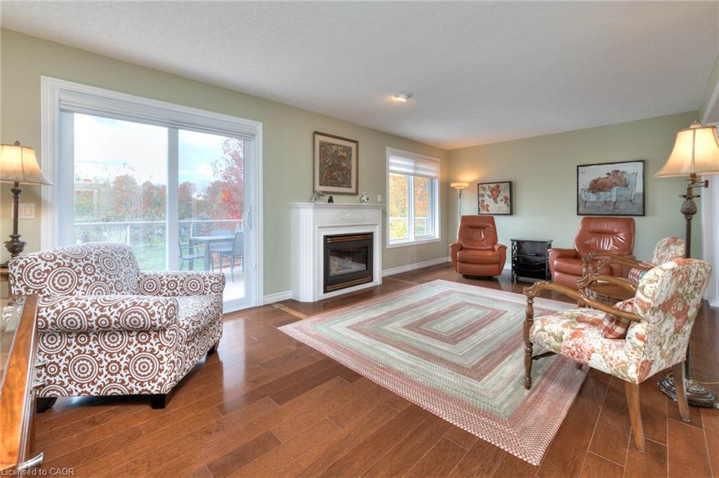 148-7 Maue Court, Baden, ON - Indoor Photo Showing Living Room With Fireplace