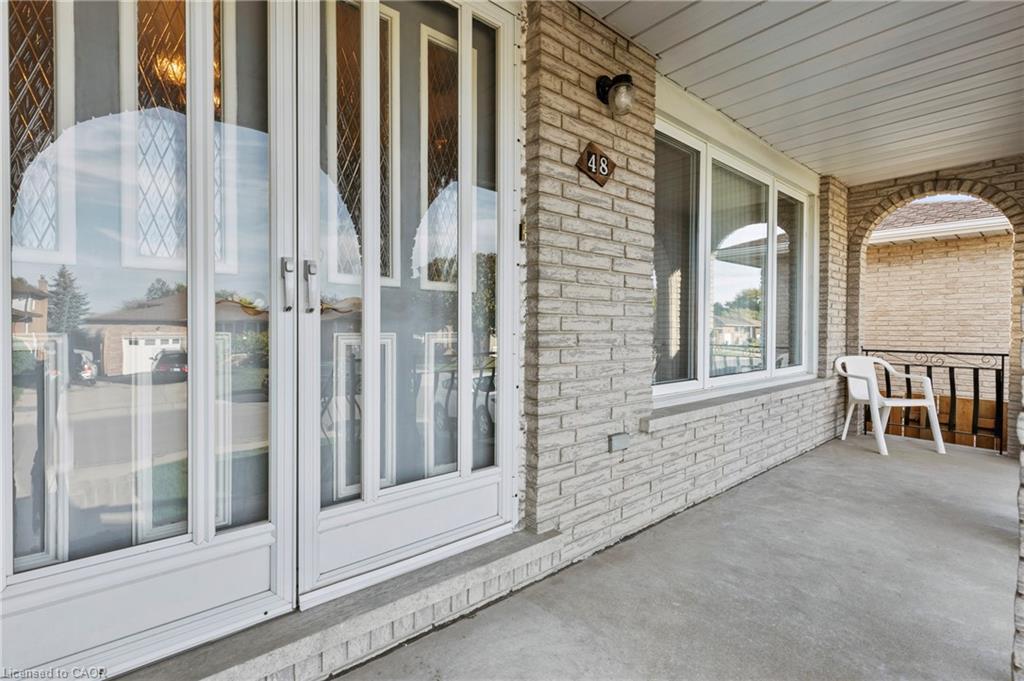 48 Village Drive, Hamilton, ON - Outdoor With Deck Patio Veranda With Exterior