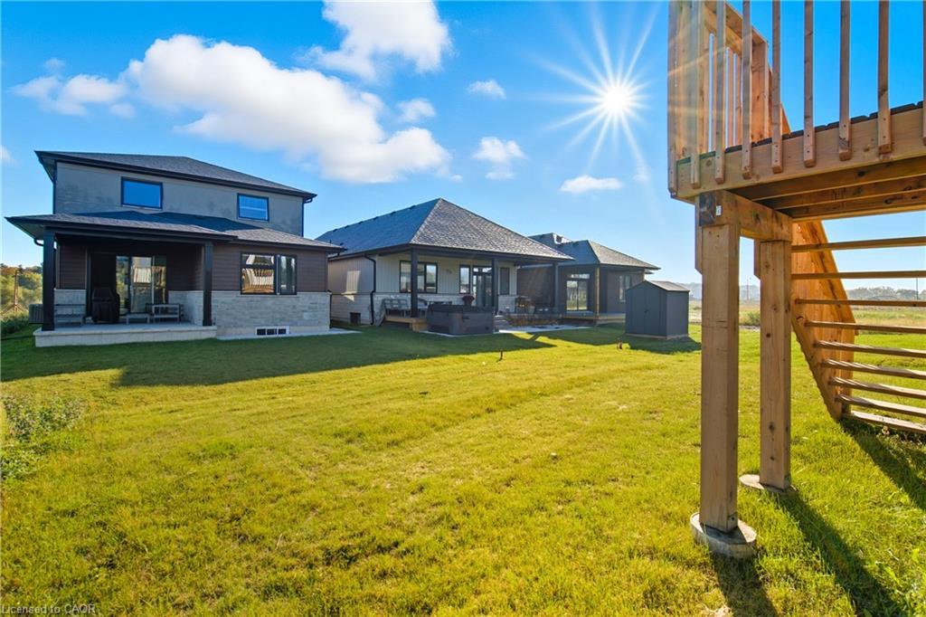 174 Pike Creek Drive, Cayuga, ON - Outdoor With Deck Patio Veranda