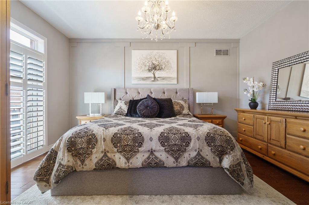 21 Shade Forest Trail, Hamilton, ON - Indoor Photo Showing Bedroom