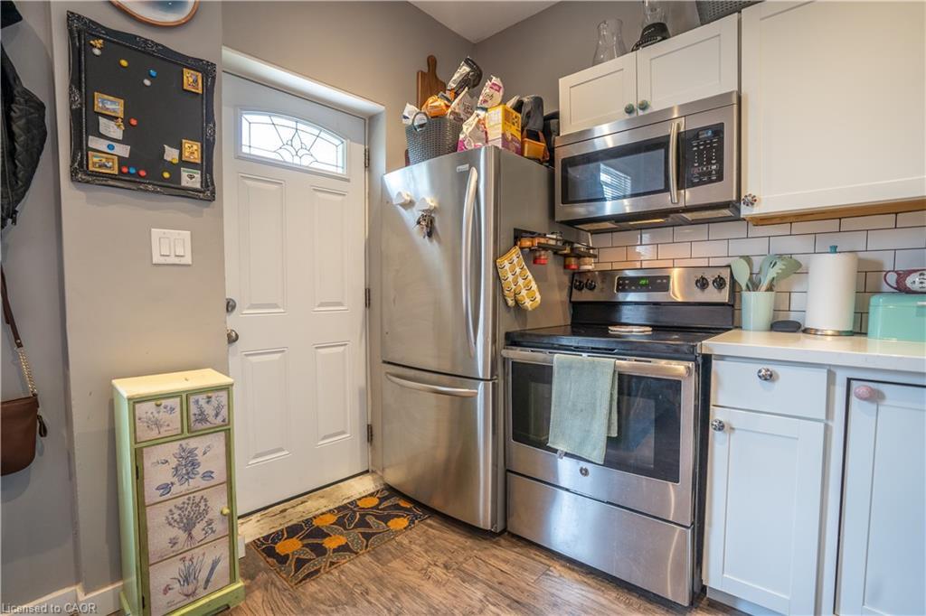 165 Emerald Street N, Hamilton, ON - Indoor Photo Showing Kitchen With Stainless Steel Kitchen