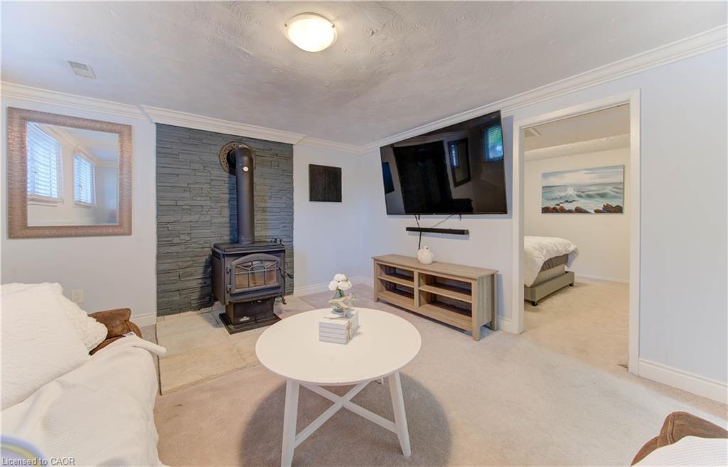 194 Limpert Avenue, Cambridge, ON - Indoor Photo Showing Living Room With Fireplace
