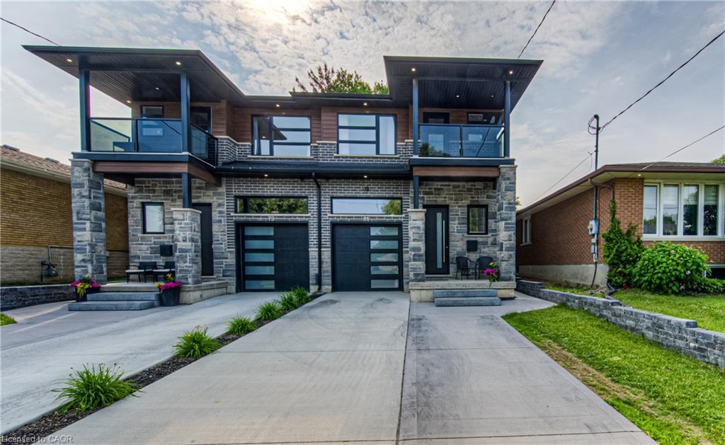 81 Fifth Avenue, Kitchener, ON - Outdoor With Balcony With Facade