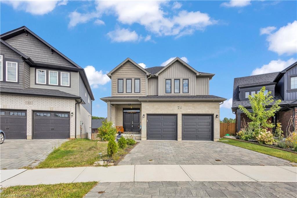 24 Sutherland Crescent, Ingersoll, ON - Outdoor With Facade