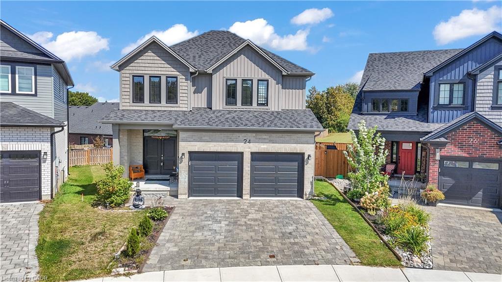 24 Sutherland Crescent, Ingersoll, ON - Outdoor With Facade