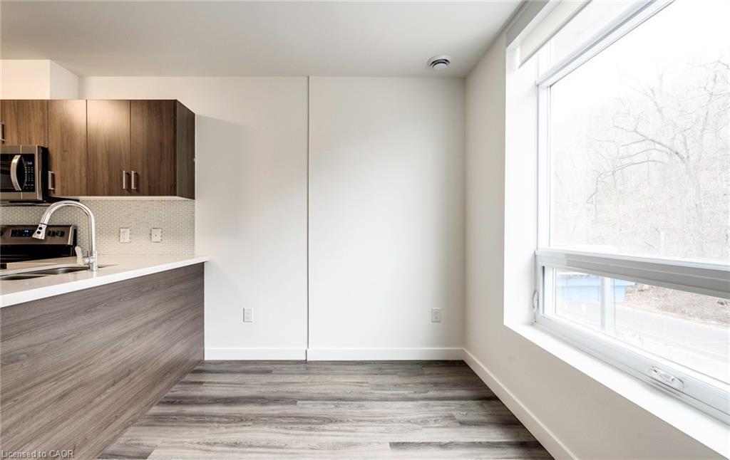 102-479 Charlton Avenue E, Hamilton, ON - Indoor Photo Showing Kitchen With Double Sink