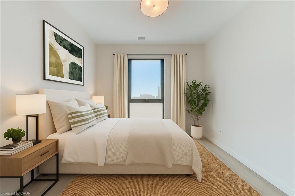 1612-181 King Street S, Waterloo, ON - Indoor Photo Showing Bedroom