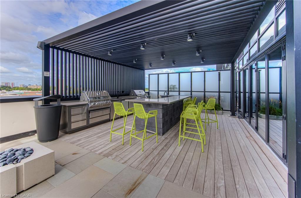 1612-181 King Street S, Waterloo, ON - Outdoor With Deck Patio Veranda With Exterior