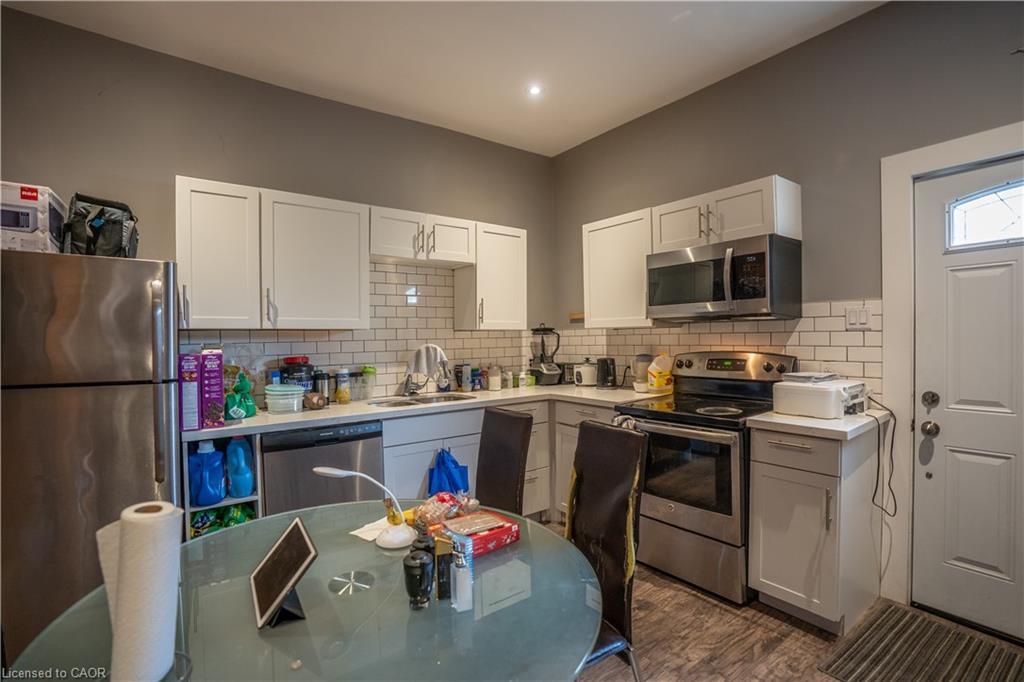 163 Emerald Street N, Hamilton, ON - Indoor Photo Showing Kitchen With Stainless Steel Kitchen