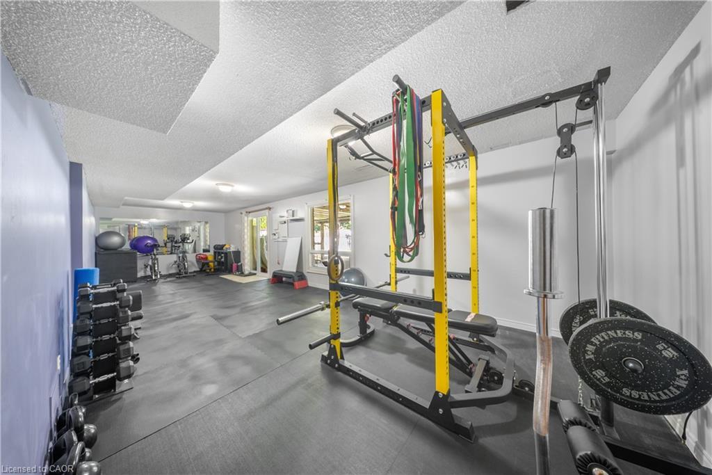 54 Pathfinder Crescent, Kitchener, ON - Indoor Photo Showing Gym Room