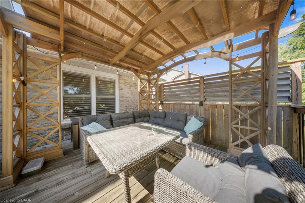 54 Pathfinder Crescent, Kitchener, ON - Outdoor With Deck Patio Veranda With Exterior