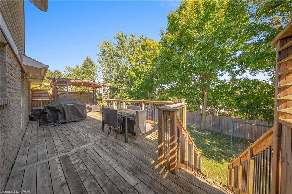 54 Pathfinder Crescent, Kitchener, ON - Outdoor With Deck Patio Veranda With Exterior