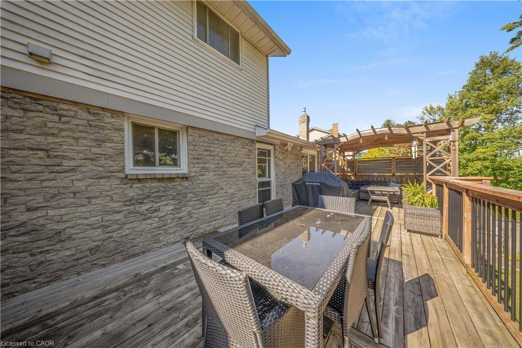 54 Pathfinder Crescent, Kitchener, ON - Outdoor With Deck Patio Veranda With Exterior