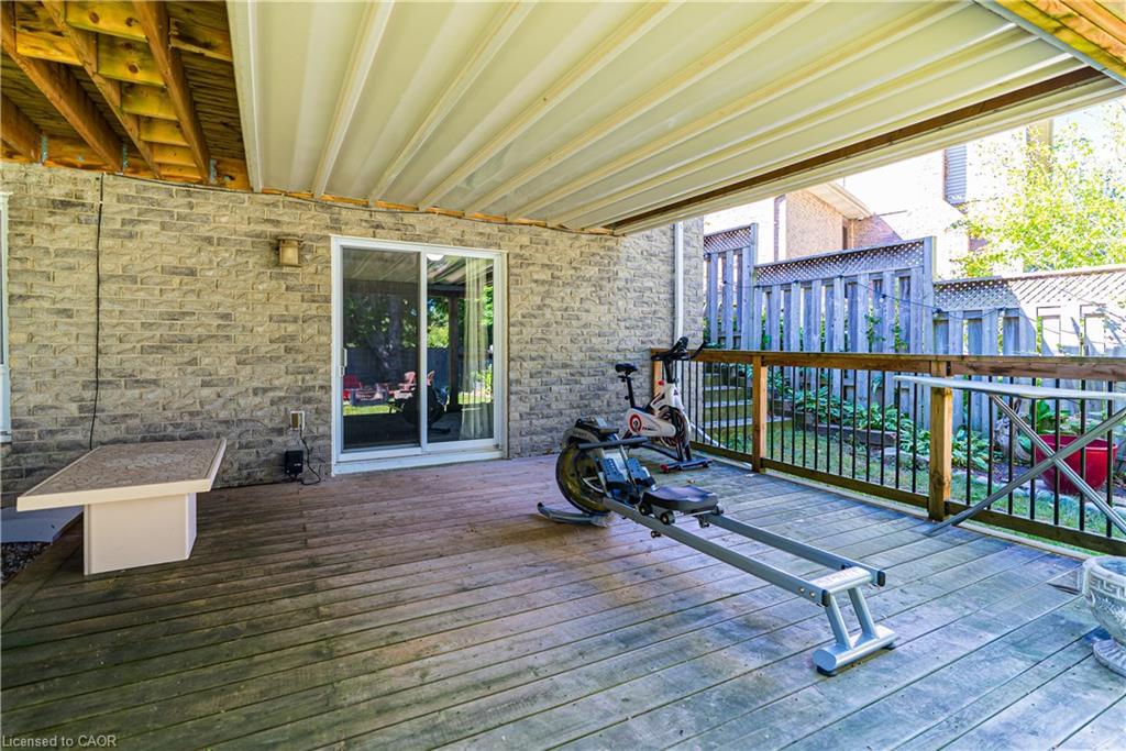 54 Pathfinder Crescent, Kitchener, ON - Outdoor With Deck Patio Veranda With Exterior
